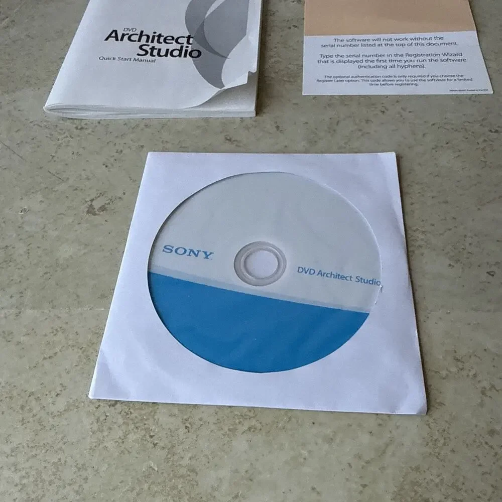 Sony DVD Architect Studio